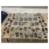 50- assorted hinges - new