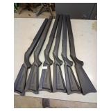black poli Ruger 10/22 stocks