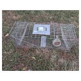 2 door live animal trap