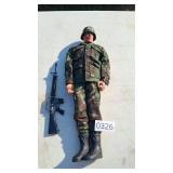 12' GI Joe in BDUs w/ helmet and m16