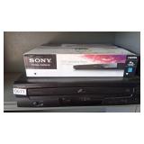 Sony DVD and Symphonic 5-disc cd player