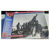 GI Joe Korean War 155 Howitzer cannon in box