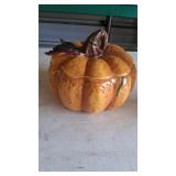 Pumpkin cookie jar