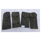 U.S.ï¿½Military Canvas Magazine Pouchesï¿½(ï¿½Setï¿½ofï¿½4)