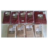 Unopened  One panel curtains with Valance Scart