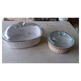 Corning Ware Dishes with lids