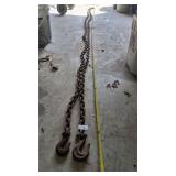 20 foot chain with hooks