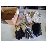 3 pair of gloves and random gloves