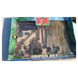 90s GI Joe sniper set khaki CIB