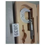 Mitutoyo 0-1' micrometer and case