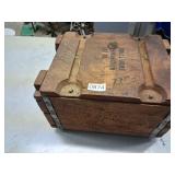 vintage army texarkana ammo crate small