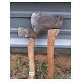 2 hatchets