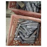 plastic tote with >50lbs lead ingots
