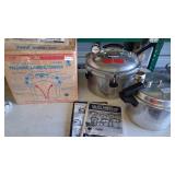 Two Pressure canner/cooker