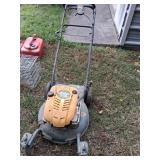 yard man self propelled lawn mower 6-speed