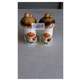Merry Mushroom Salt and Pepper Shaker