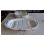Corning ware Platter and Casserole dish/lid
