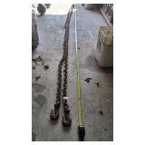 20 foot chain with hooks