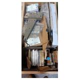 Lot of Various Types or Door Hinges