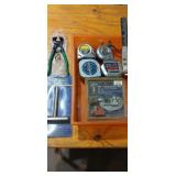 Lot of Various Handtools and Tape Measures