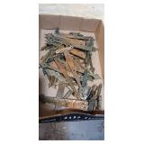 Lot of 34 Decorative Strap Style Hinges. Overall