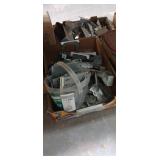 Lot of Various Metal Joist Hangers.