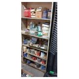 Contents of Shelf Unit. Various