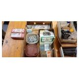 Lot of Various Sized Nails, Screws, Cleats, &