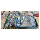 Lot of Various Electrical Conduit Connectors.
