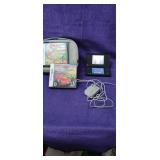 Nintendo DS with 3 Games, charger, & Carry Case.