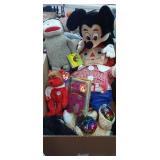 Lot of Various Plush Characters