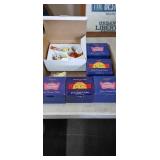 Lot of 7 Various Cartoon Christmas Ornaments See