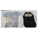Lot of 2 Youth Size M Star Wars Shirts