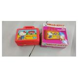 Vintage 1980s Hello Kitty Play Lunch Box with