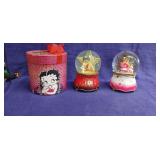 Lot of 2 Bradford Exchange Betty Boop Musical