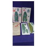 Vintage Tru-Flite Paper Model Air Planes