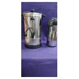 Nesco 30 Cup Coffee Maker and Airpot. Items are