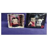Lot of 2pcs. Betty Boop 12oz Coffee Mug & Betty