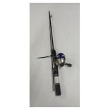 Youth Zebco Fishing Rod & Reel. Approximately 4ft