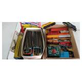 Vintage HO Scale Train Set. Track Has Brass