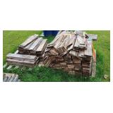 Lot of Weathered Project Pallet Wood Pieces.