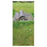 Pair of Chainlink 6ft wide Gates (12ft Opening)