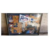 Cleveland Cavaliers Cira 1990s Wall Mount