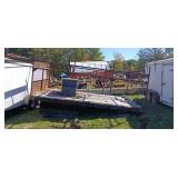 14ft x 8ft Truck Flat Bed with Welded on Ladder
