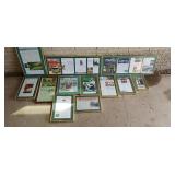 Lot of 12 Quaker Steak & Lube Wall Dï¿½cor.