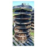QTY 2 Metal Carousel Parts Organizer.  Measures