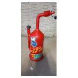 Plastic Gas Can Quaker Steak & Lube Wing Sauce
