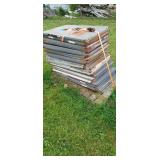 Lot of 29pcs Metal 36"ï¿½24" Shelving. No Frames