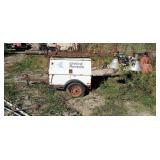 Construction Work Lights Trailer Generator.