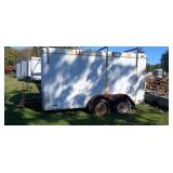 Continental Cargo 12ft x 7ft Enclosed Trailer And
